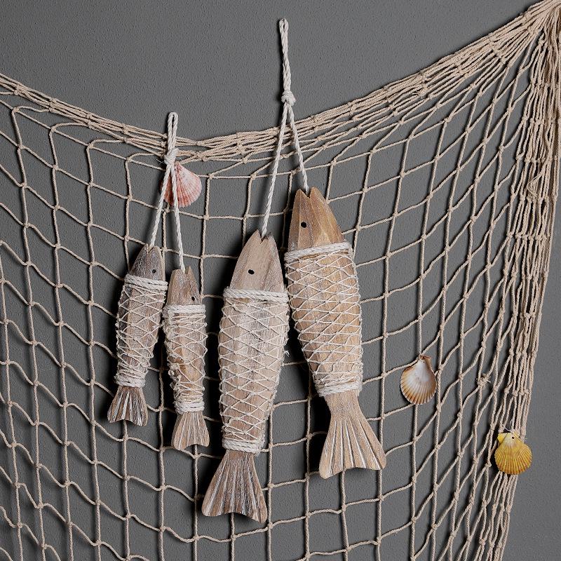 Mediterranean Ocean-Themed Wooden Decor for Home & Office