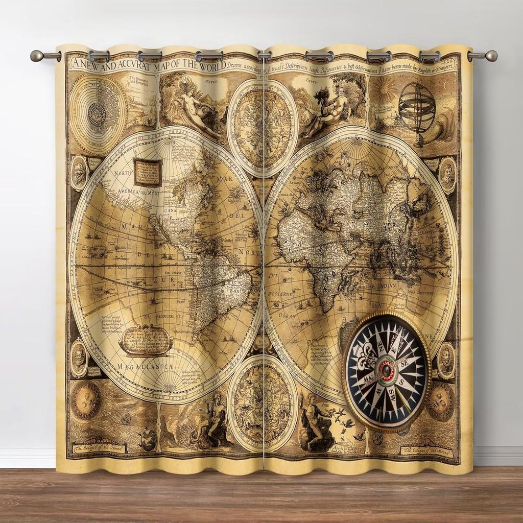 Blumige Verdunkelungsvorhänge, Boho Bunter Blumendruck Dekor für Zuhause Schlafzimmer Wohnzimmer Ösenfenster Verdunkelungsvorhänge