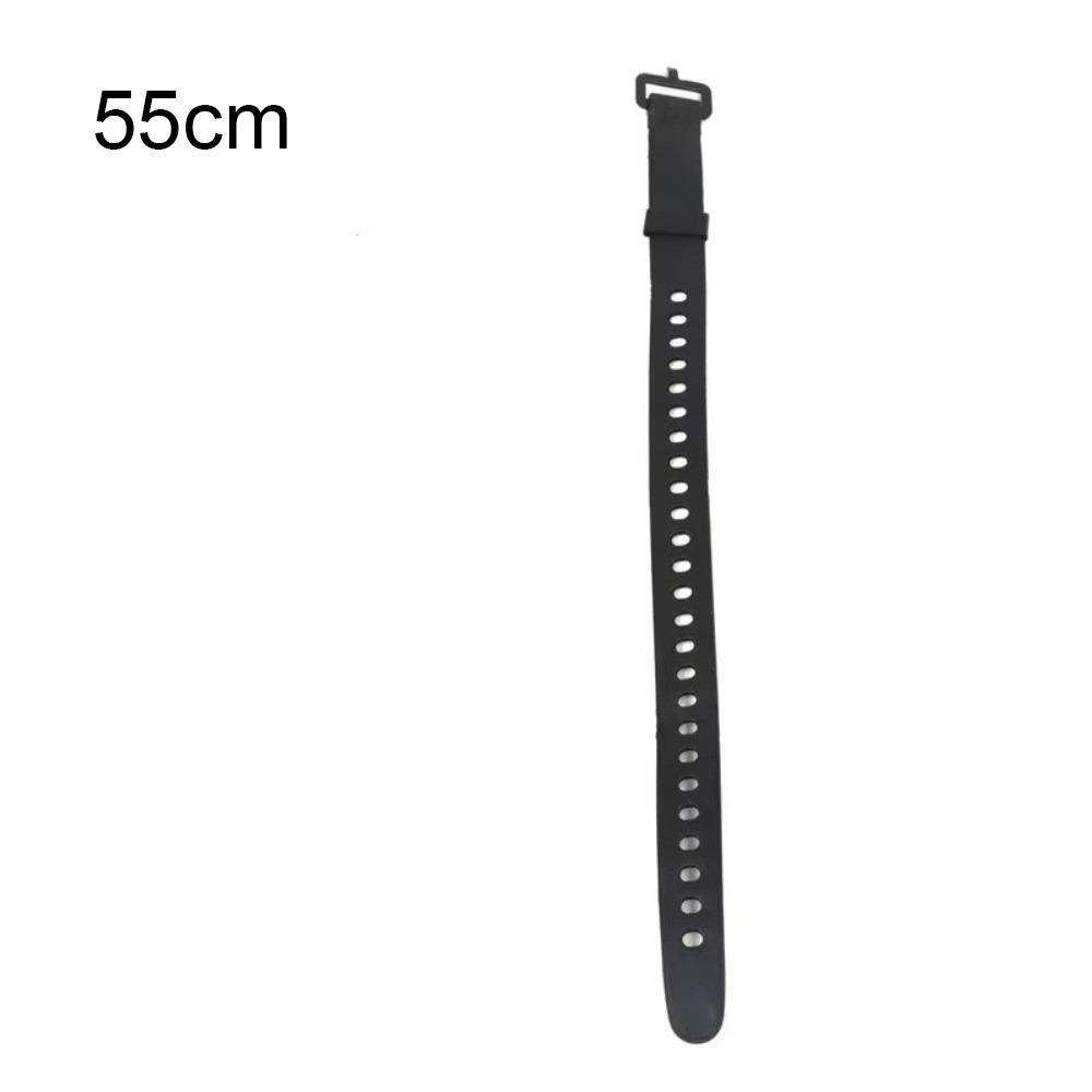 Belt Buckle Rubber Tension Strap Reusable Adjustable Cargo Tie-Down Strap 35/45/55cm Quick Release Tool Multifunctional Strap