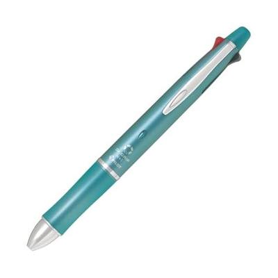 Pilot Multifunktionaler Schreibgerät Doctor Grip 4+1 0,5 mm 4-Farben-Kugelschreiber + Scharfes Minzgrün BKHDF1SEFMG