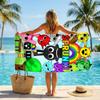 Sprunki Fashion Beach Towel: Ideal for Summer Adventures Soft, Absorbent and Quick Drying Suitable for Swimming and Bathing