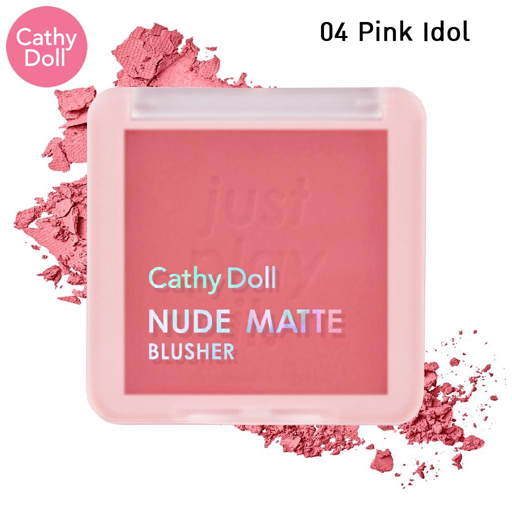 Karmart CATHY DOLL NUDE MATTE BLUSHER 6 G - Thai Cosmetic Make Up