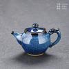 Keramická čajová konvice glazovaná v peci Malá Jun Porcelánová Kung Fu sada Jednoduchá a personalizovaná Jednotlivá čajová konvice
