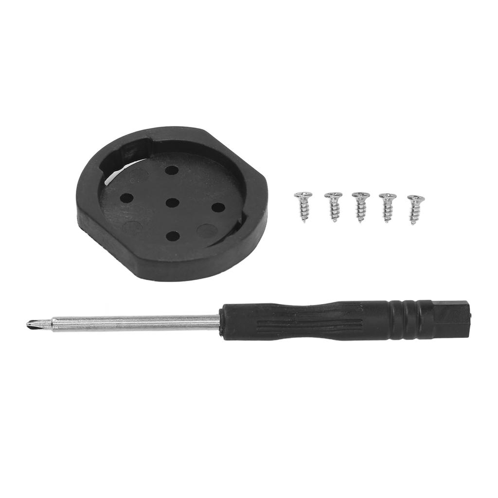 Bike Computer Repair Tool Set 5 Screws Computer Bracket Fixed Base Replacement Fit for Garmin