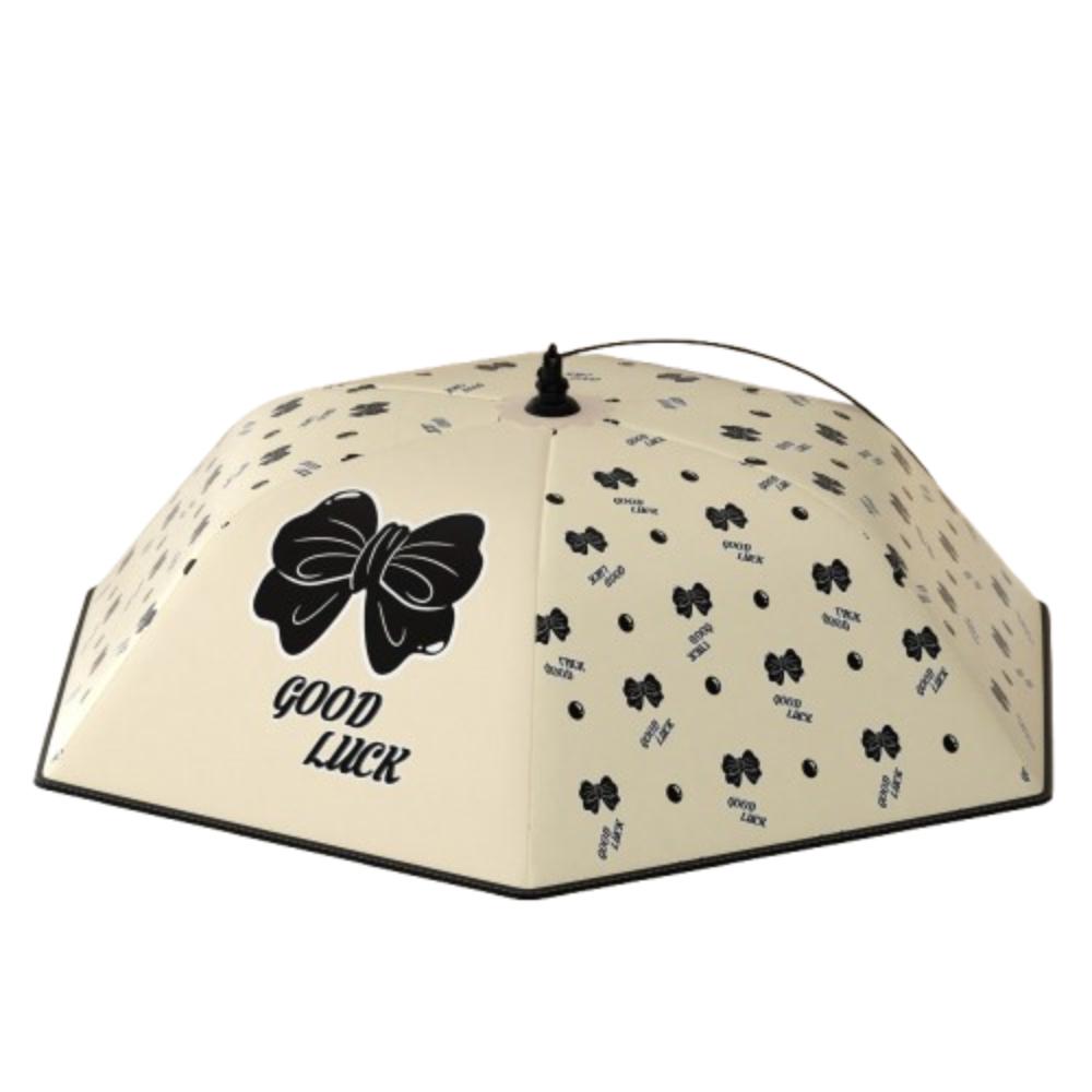 Foldable Dining Table Heat Shield Anti-fly Dish Cover Guard Leftover Food Covers Four Seasons