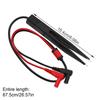 Test Clip Leads Chip Tweezers Digital Multimeter Meter Tweezers Slip Proof Grip And Precise Clip