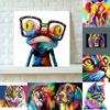 Stunning Animals Pictures Oil Painting Canvas Art For Elegant Home Decoration