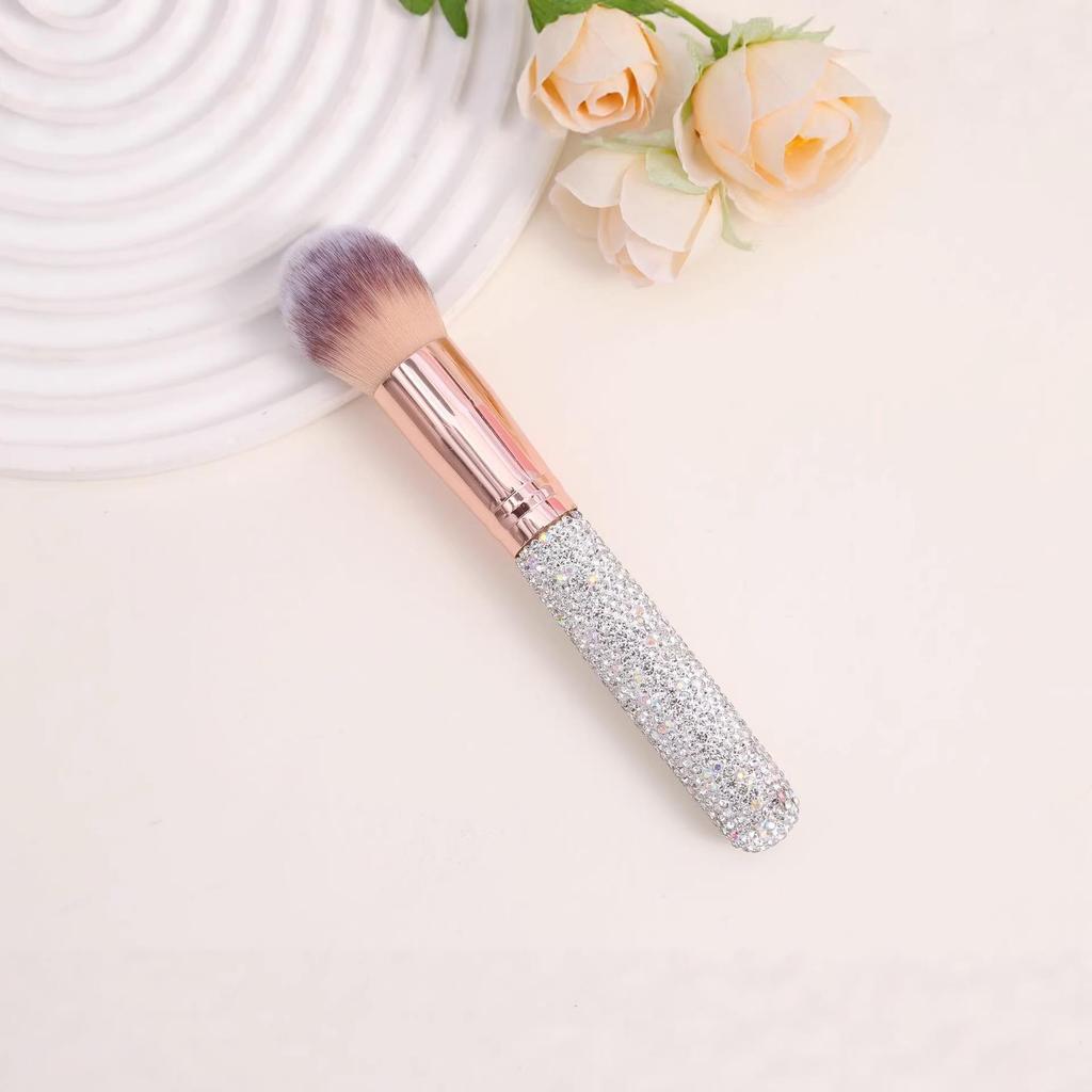 Diamond Handle Eyeshadow Brush - Soft Animal Hair Makeup Tool
