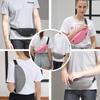 TINYAT Small Waist Pouch for Men and Crossbody Bag for Everyday and Gym Stays in Place Women, Cute, Lightweight, Use, Running, Use, (Gray/T201GR)