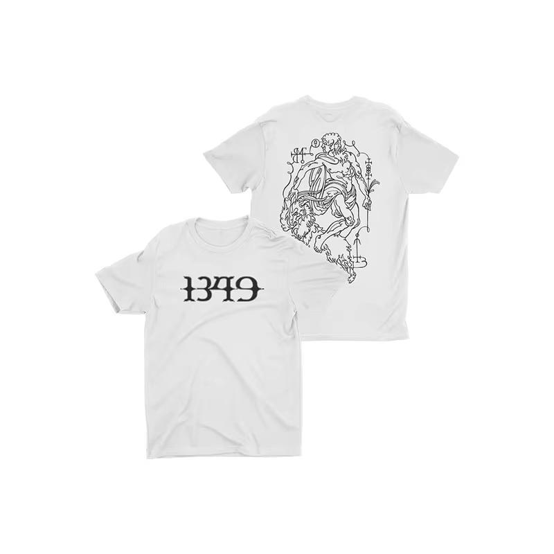 Tshirt Summer Mens Quality Cotton Clothing Graphic Heavy Metal Womens Round Neck Rock Shortsleeved Top