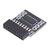 TPM 2.0 Encryption Security Module Motherboard TPM 2.0 LPC 18 Pin Module Remote Card Replacement for Win 10 11
