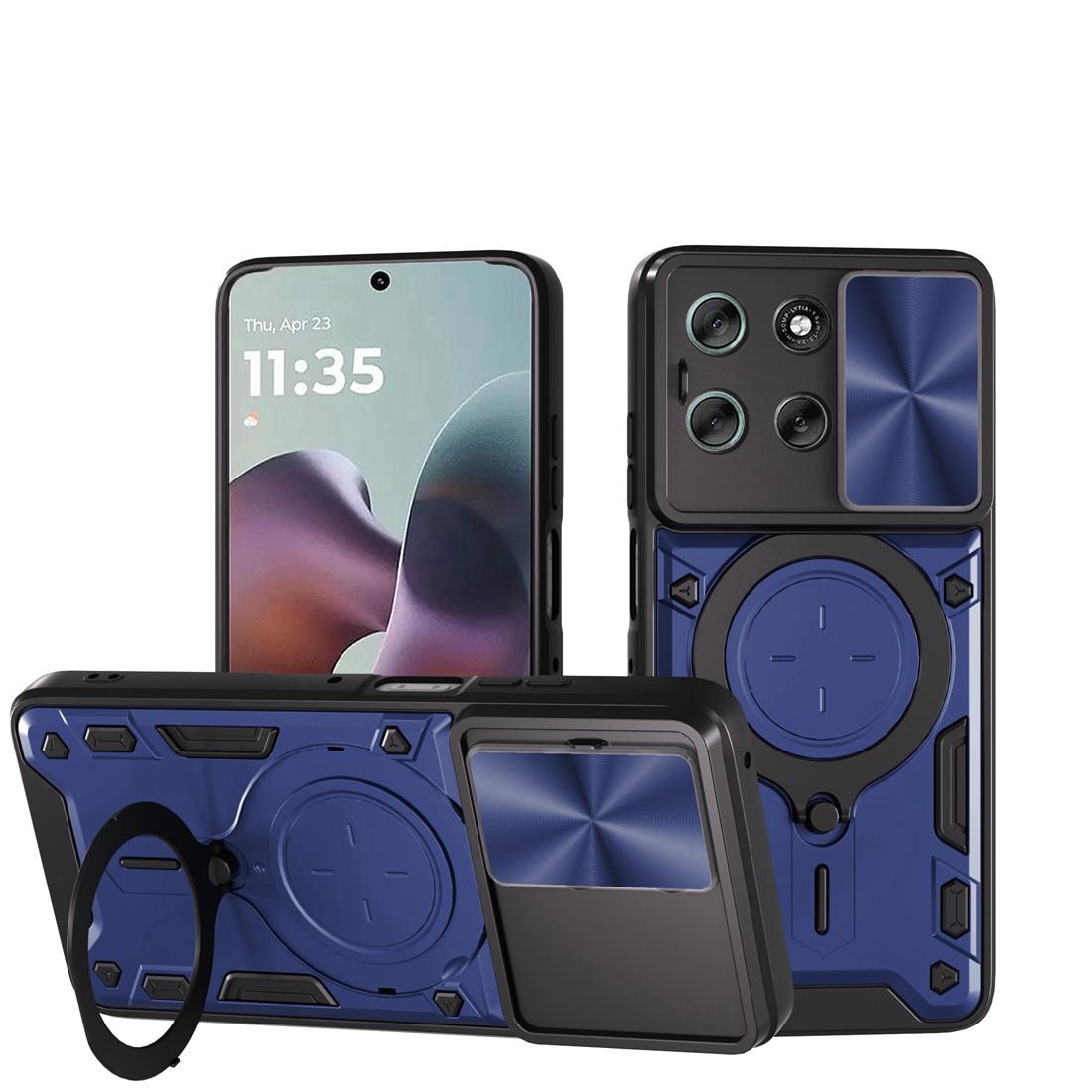 

Fit Moto G56 5G Phone Case,Slim Fit 360° Ring Holder Shockproof Kickstand Magnetic Car Mount Protective Case For Motorola G86 5G PC TPU&Motorola Moto G86