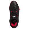 adidas INITIATION Cushioning, Slip Resistant, Abrasion Resistant, Rebound Low Top Basketball Shoes Men's Black Red Sneakers JS0464