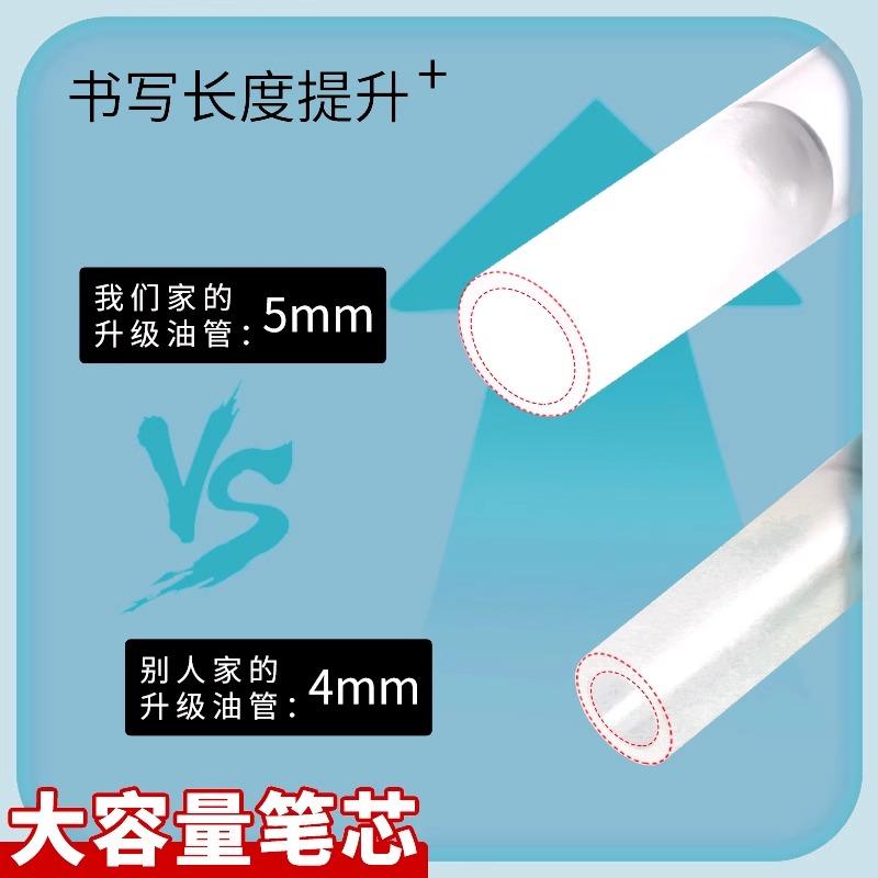 M&G 0.7mm Gel Pens, Refillable, Suitable for Students and Office Use, Hard Writing Pen