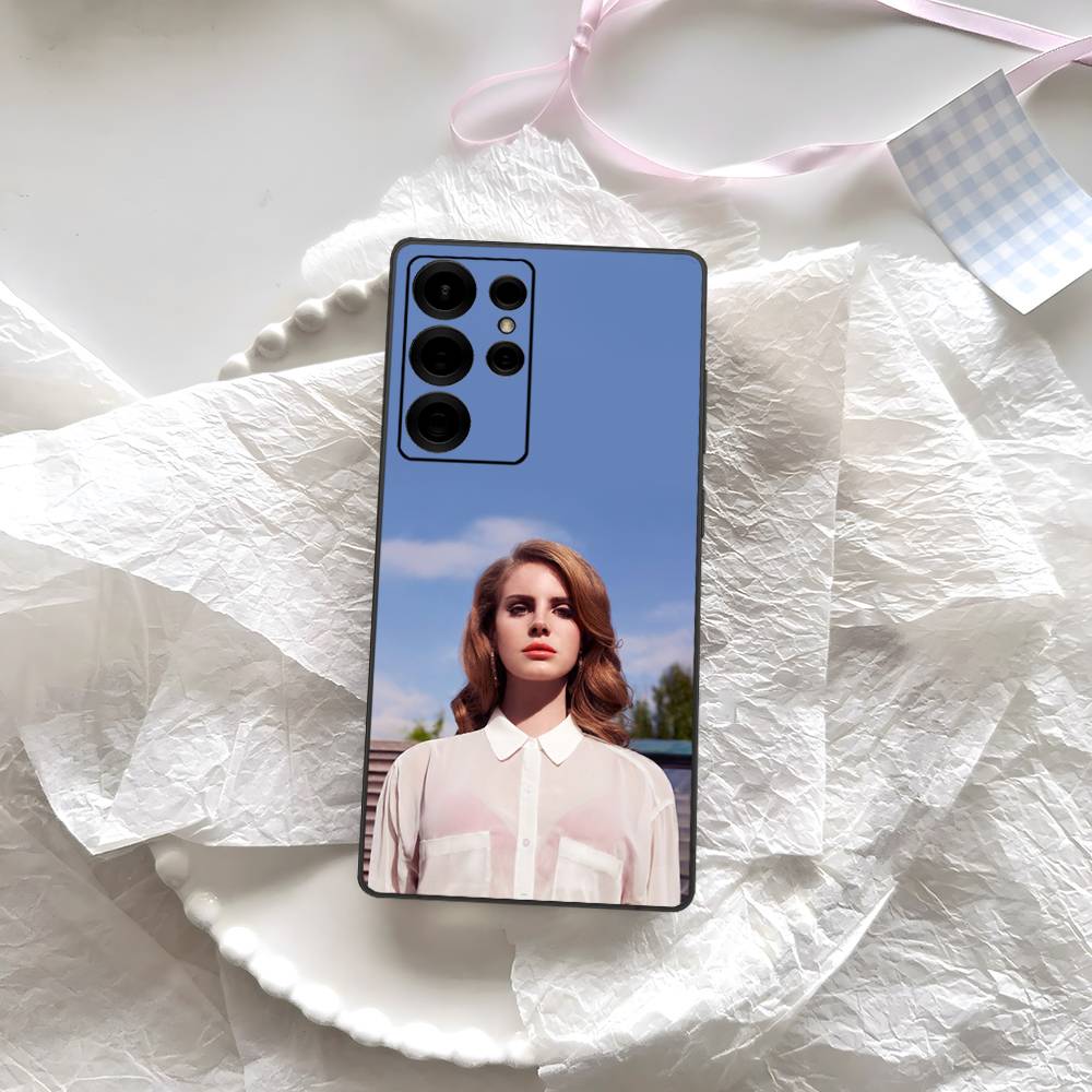Singer Lana Del Rey Phone Case For Samsung S 24 fe 25 Ultra plus 20 lite 21 30 22 23 24 22 Ultra 5G Fundas