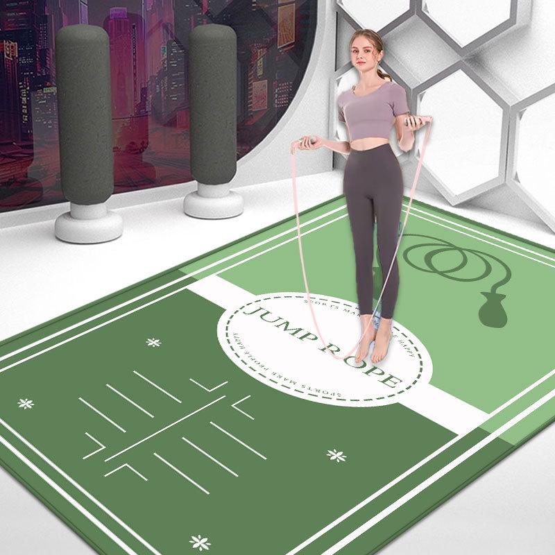 Shock-Absorbing, Soundproof, Non-Slip Fitness & Yoga Mat - Free Shipping