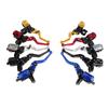 7/8" 22mm CNC Aluminum Motorcycle Handlebar Control Levers Clutch Master Cylinder Pump for Yamaha Kawasaki Suzuki Motorbike