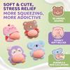 Chubby Realistic Belly Stickers, 3D Cute Cartoon Animals Stress-Relief Squeeze Toys Diy Decorative Stickers