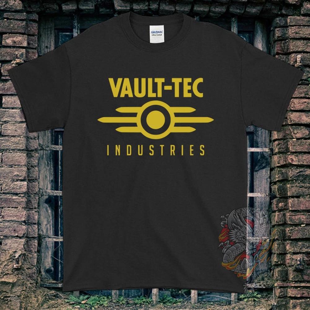 New Vault-Tec Industries Logo Men s Funny T-Shirt Size S to 5XL XXXXL