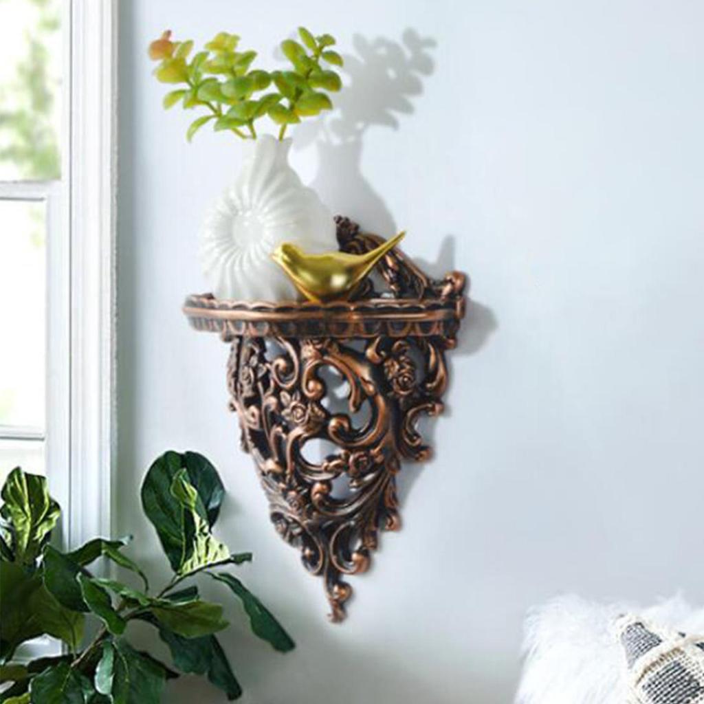 Shelves in European Style, Decorative Antique Bracket, Sculpture, Shelf, Display Shelves, Organizer
