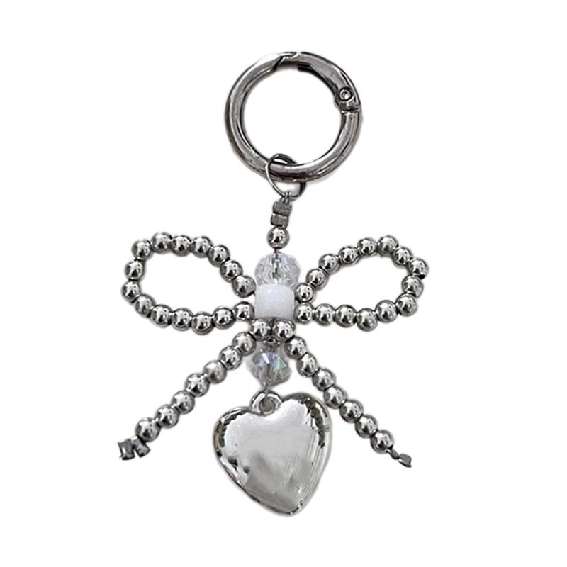 

Елегантний брелок-брелок із бантом у вигляді метелика, підвіска-підвіска для дівчаток, ремінець для фотоапарата та намисто 1