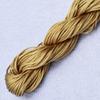 1.0mm 20m Nylon Cord Thread Chinese Knot Macrame Cord Bracelet Braided String DIY Tassels Beading String Thread for Jewelry Making