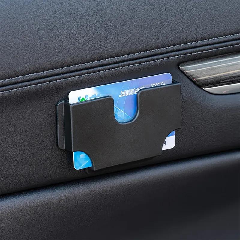 For Organizing Shopping Card Car Seat Card Holder Seat Console Card Holder Space-Saving Car Stowing Tidying Interior Storage Box