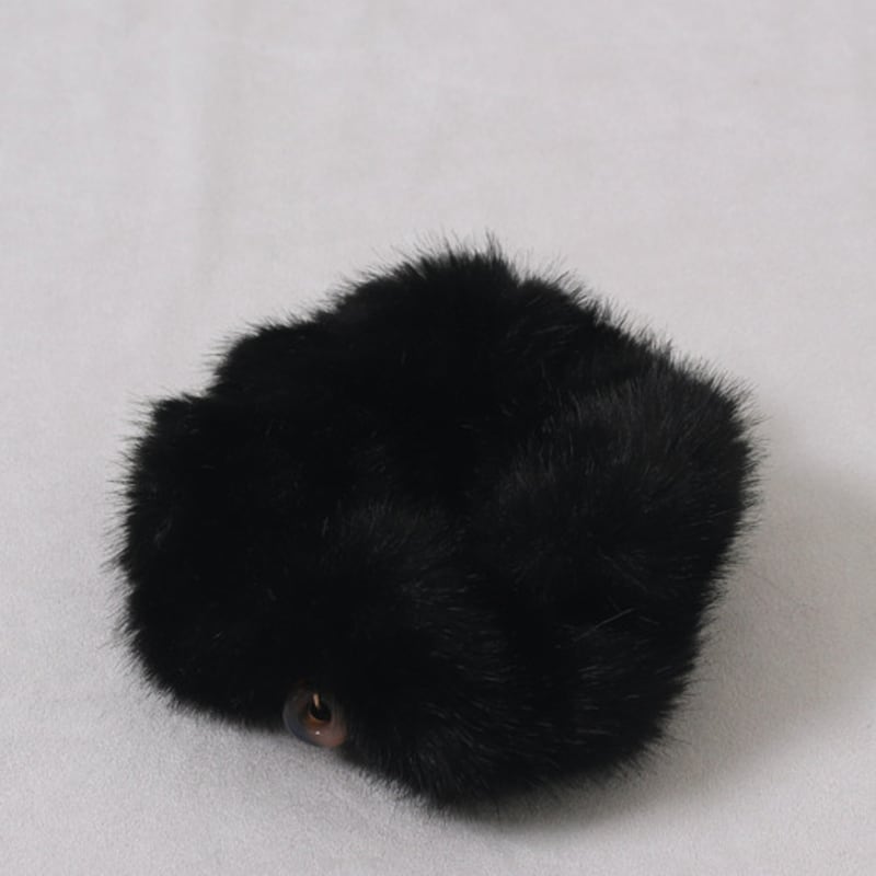 APIOH HOLIDAY ECO FUR SCRUNCHY