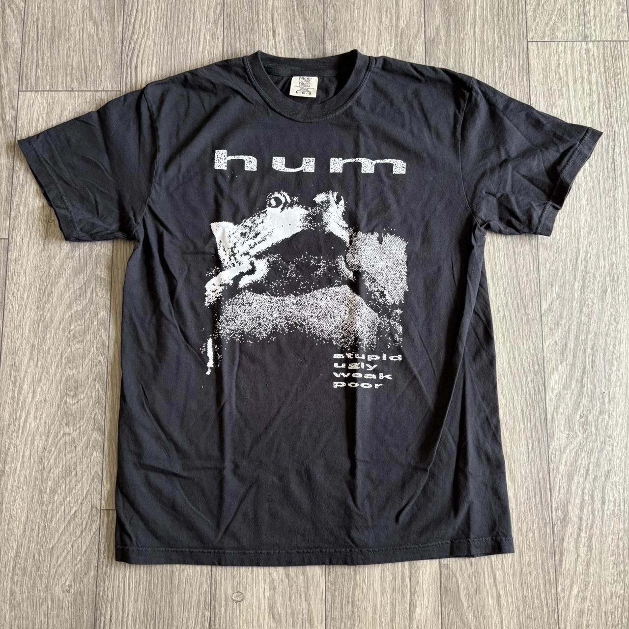 Футболка HUM band Remake Graphic Black Футболка из плотного хлопка S-4XL S