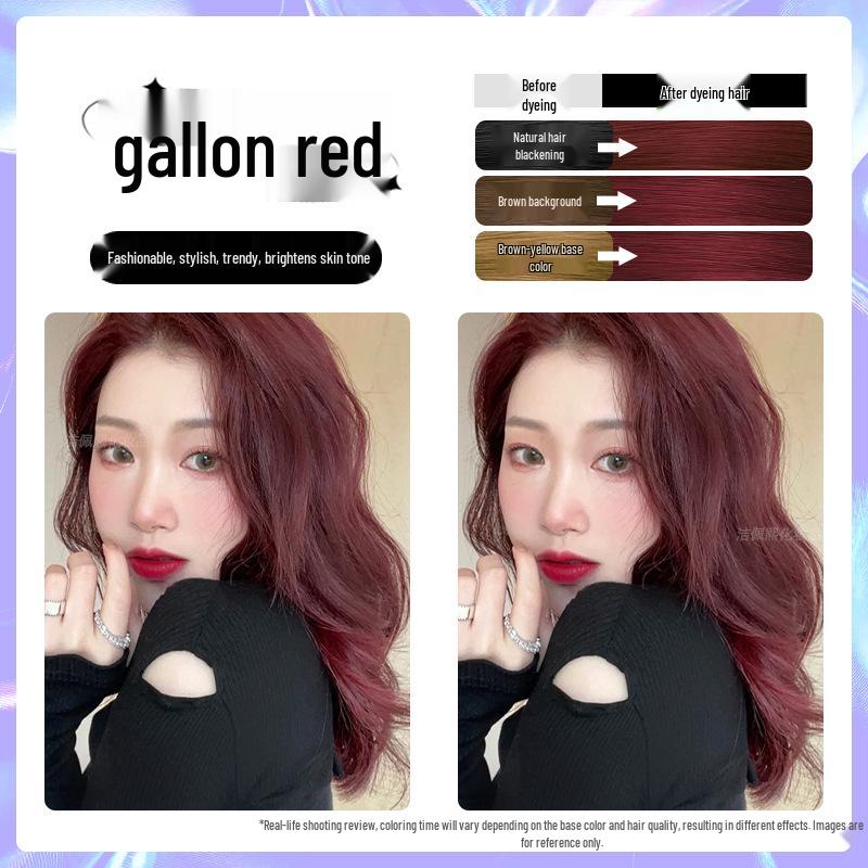 

Фарба для волосся Лічі Браун - Рослинний крем для домашнього використання, підходить для чоловіків та жінок, популярний колір 2026 року. 3 boxes, includes dye tools + 3 hair masks