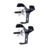 2Pcs Football Helmet Wall Mount Display,Displaying Rack Home Metal Hanger Holder for Fan Bedroom