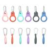 3Pcs Portable Water Bottle Carrying Holder Silicone Hanging Buckles Secure Water Bottle Holder with Carabiner Belt Clip
