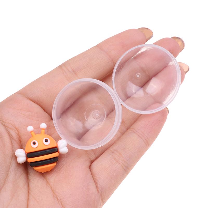 10pcs 32mm Children Mini Little Animal Toys Funny Pet Ball Egg Capsule Toys For Vending Machine