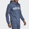 Adidas Breathable Casual Sports Hoodie Men Tops Blue EI6276