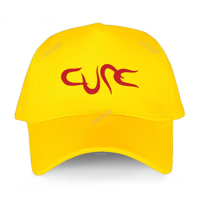 New arrival The Cure Men Hat Cotton Cool Printed Baseball Caps Rock Punk ROBER SMITH band teens fashion hats outdoor summer cap