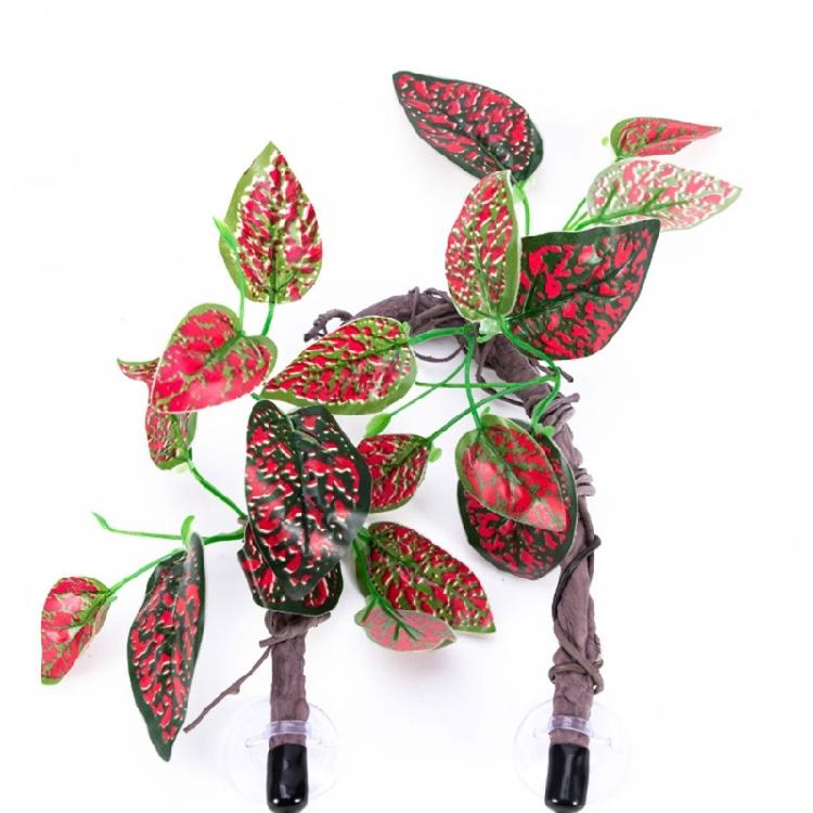 Realistic Vine Decoration for Reptiles Terrariums Natural Cave Habitat Decors Climbing Plant Hammock Hideouts Cave