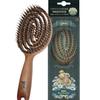 Wood round boa brush