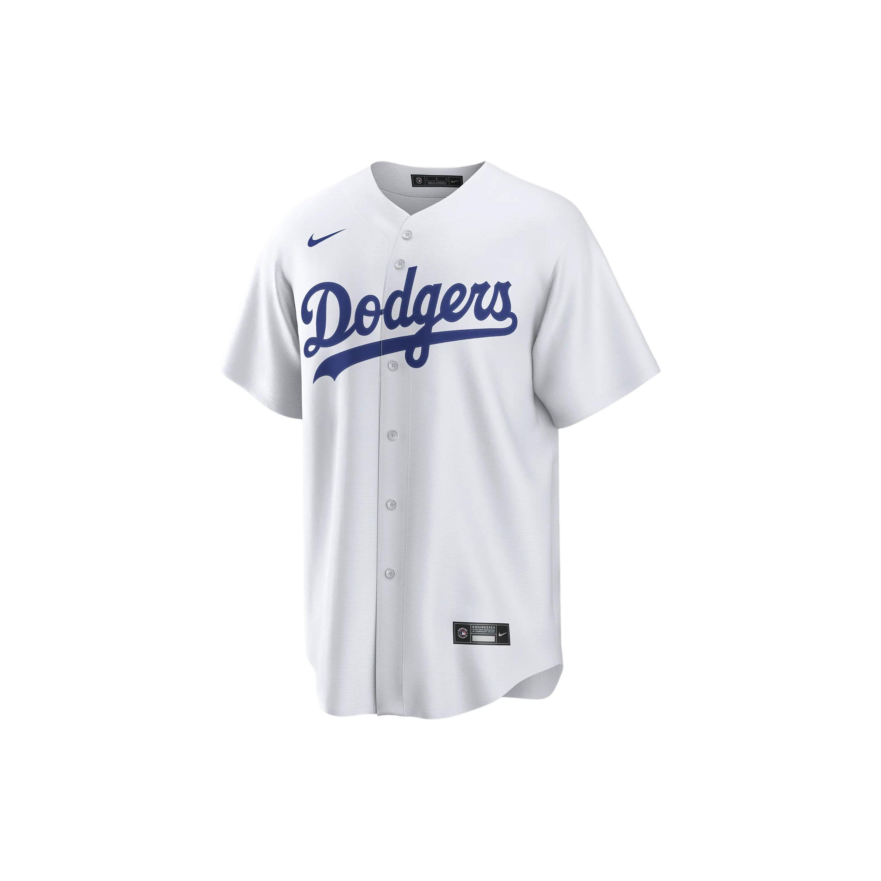 

Nike Shohei Ohtani Los Angeles Dodgers Letter V-Neck Casual Short Sleeve T-Shirt Men T-Shirts White T770LDWHLD7-S14 S