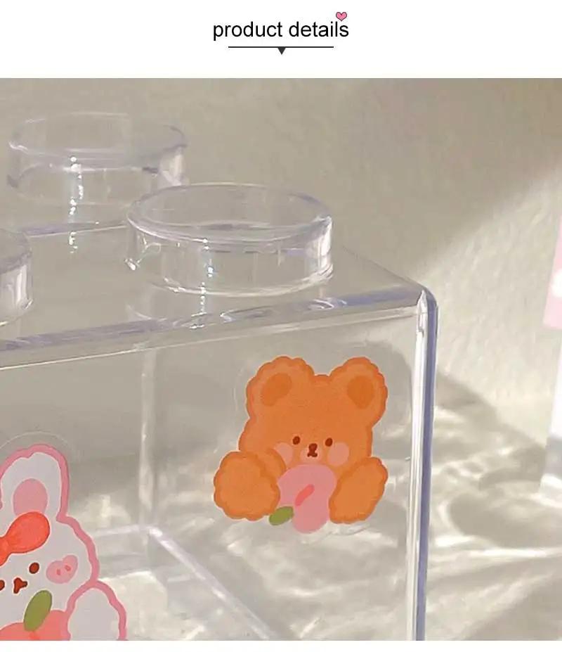 Ins Money Box Building Block Saving Box Piggy Bank Children Change Box Money Storage Box 2025 New Piggy Bank Coin Bank Money Box