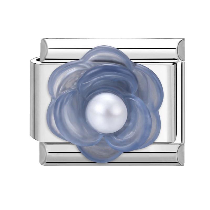 Fashion Heart Bow Knot Butterfly Star Rose Flowers Italian Charm Links Fit 9mm Stainless Steel Bracelet Women DIY Making Gift