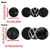 Volkswagen  MK4 ABS 3D Car Front Logo Rear Bumper Tail Door Trunk Sticker Rear Emblem Sticker Styling Accessory For VW Volkswagen Polo 2019-2024