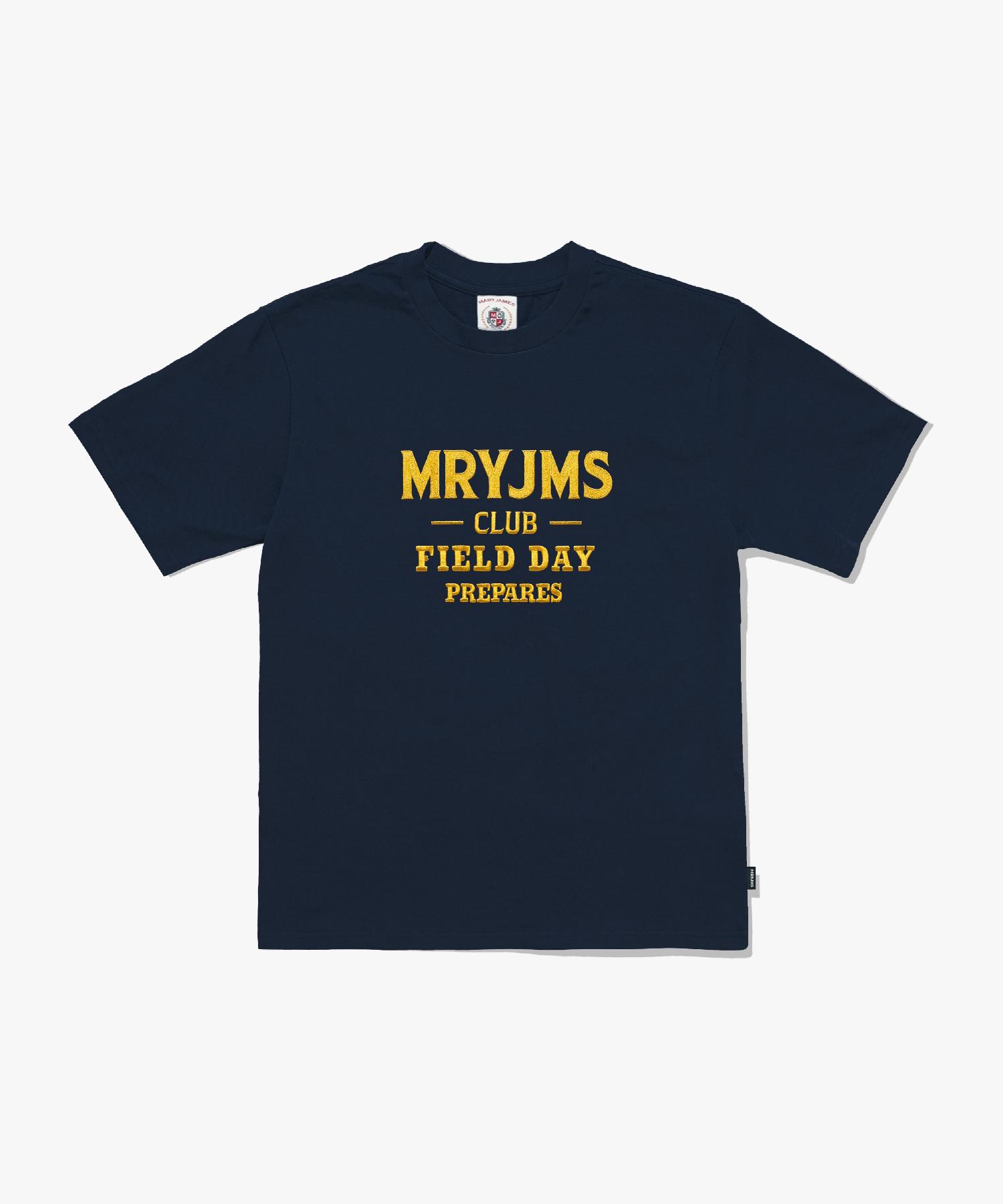 Mary James Angelo Half Sleeve - Navy M