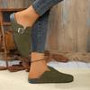 Women’s Closed-Toe Slip-On Birkenstyle Slide Sandals