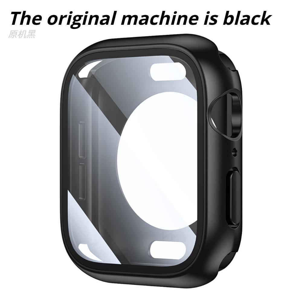 Screen Protector Cover For Apple Watch 46mm 42mm 45mm 40mm 41mm 44mm Ultra 49mm Hard Front Rear Bumper Case iWatch Series 11 10 9 8 7 SE 6 Accessories