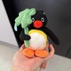 Genuine Penguin Family Bag Charm - Autumn/Winter Series Plush Toy Keychain
