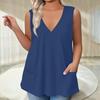 Womens Tank Top Dressy Casual Shirts Summer Loose Fit Camisole Cute Trendy Clothes Sleeveless Blouses