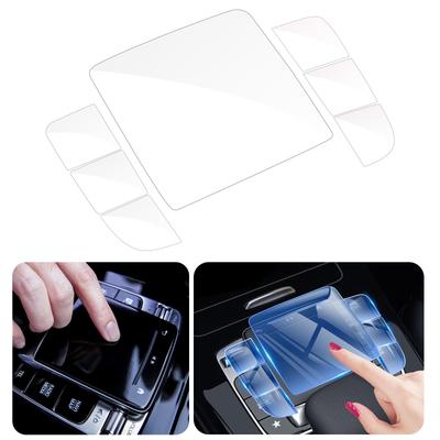 Pellicola Protettiva TPU per Pulsante Mouse Consolle Centrale Auto per W213 W205 W177 W247 Accessorio Interno Auto