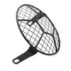 Universal 1PC 6.3" Metal Retro Motorcycle Headlight Lamp Spherical Mesh Grille Cover Mask For Honda Cafe Racer Motor Parts