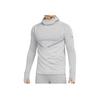 Nike Therma-Fit Adv Division Logo Print Solid Hooded Long Sleeve T-Shirt Men Tops Dark-Smoke-Grey DD6111-010