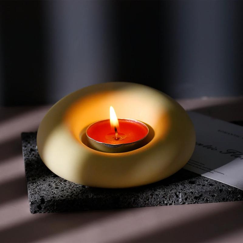 Egg Shaped Candle Holder Silicone Mold DIY Gypsum Scented Candle Holder Cup Decoration Silicone Molds For Resin Making Gift Mold